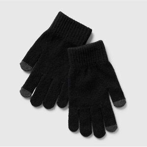 Echo 23 NYC Women's Solid Smartphone Gloves Black O/S (MSRP $38)